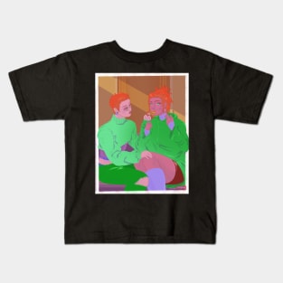 pals in green Kids T-Shirt